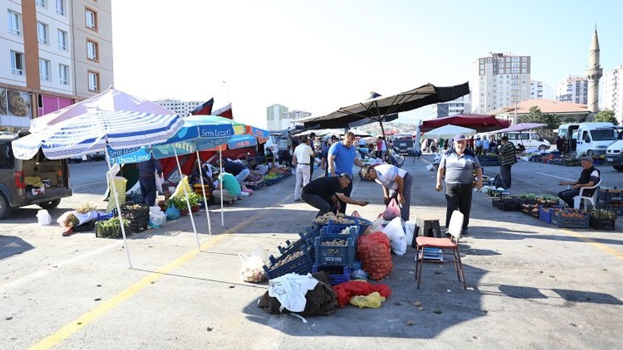 Kayseri Melikgazi'de üretici köy pazarı başvuruları başlıyor
