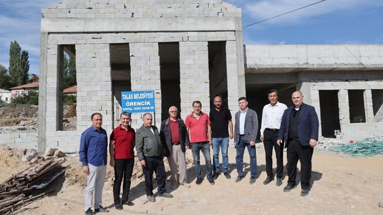 Kayseri'de Mustafa Yalçın'dan Talas kırsalına çıkarma