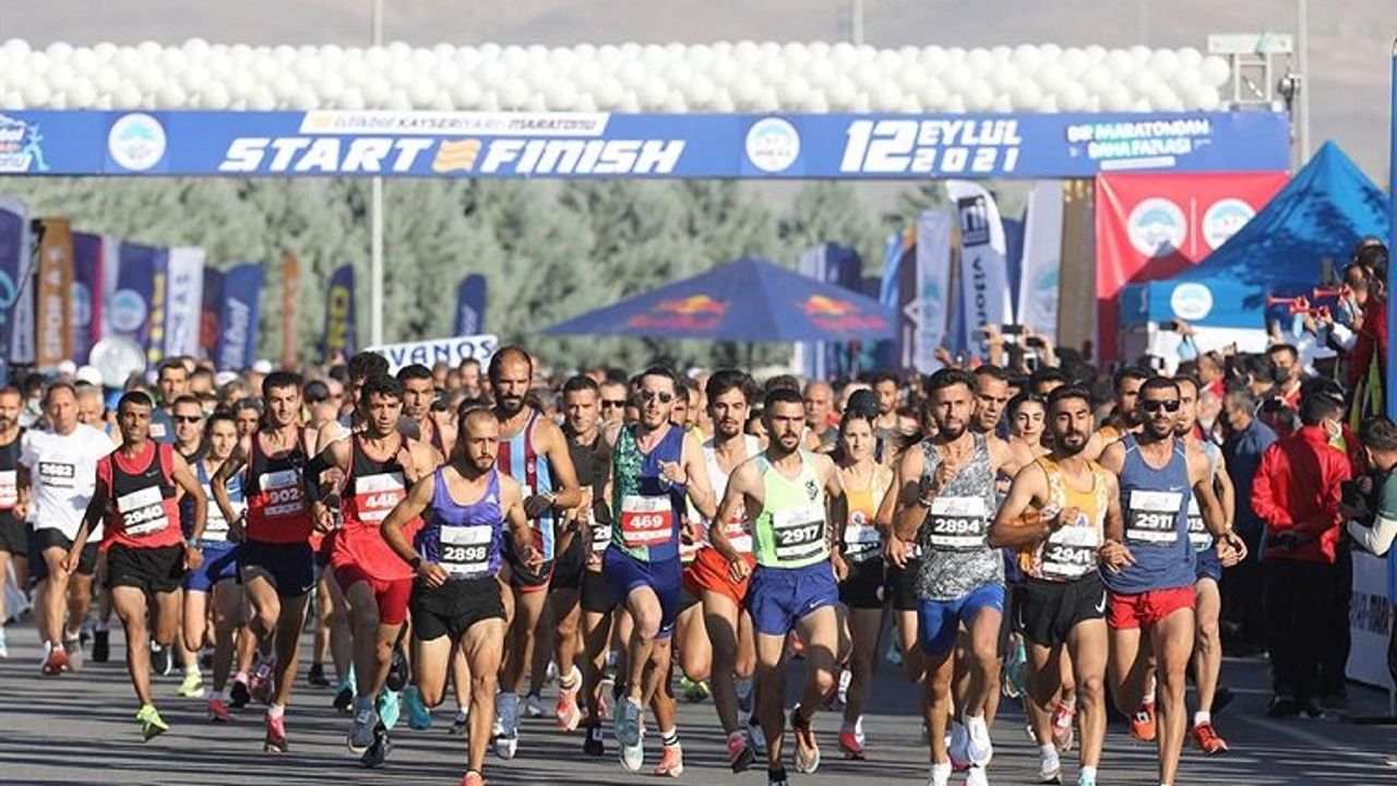 Uluslararası Kayseri Yarı Maratonu'na geri sayım
