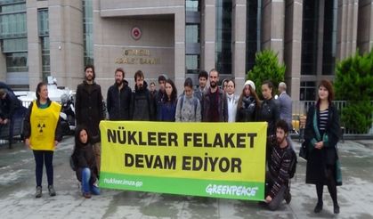 Greenpeace üyeleri hakim karşısına çıktı