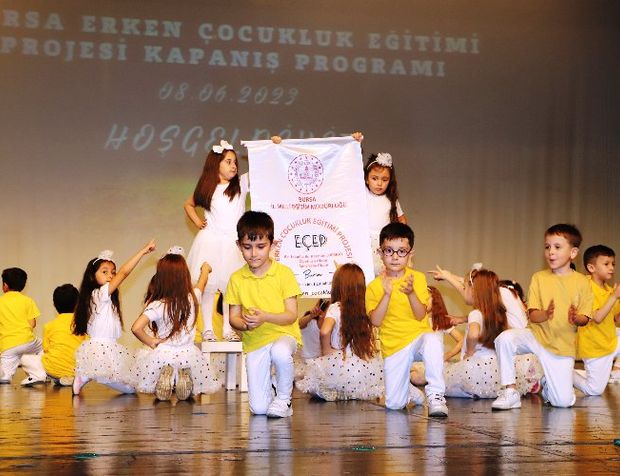 Bursa'da 'Erken Çocukluk Eğitimi Projesi' tamamlandı