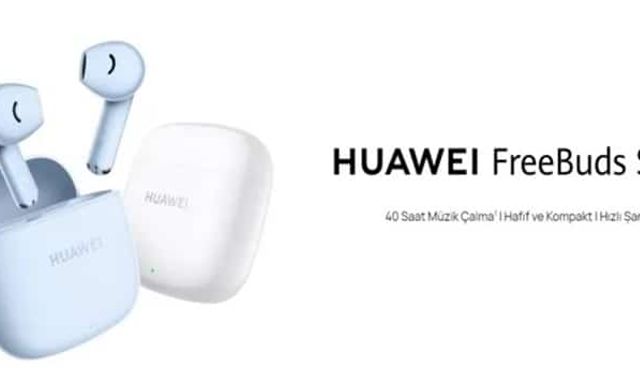 Huawei FreeBuds SE 2: Uzun Pil Ömrüyle Türkiye'de Satışta
