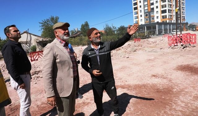 Kayseri Kocasinan'da işler 'yol'unda