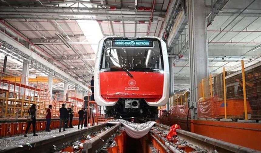 İlk Yerli Sürücüsüz Metronun Teslimatı Gerçekleştirildi